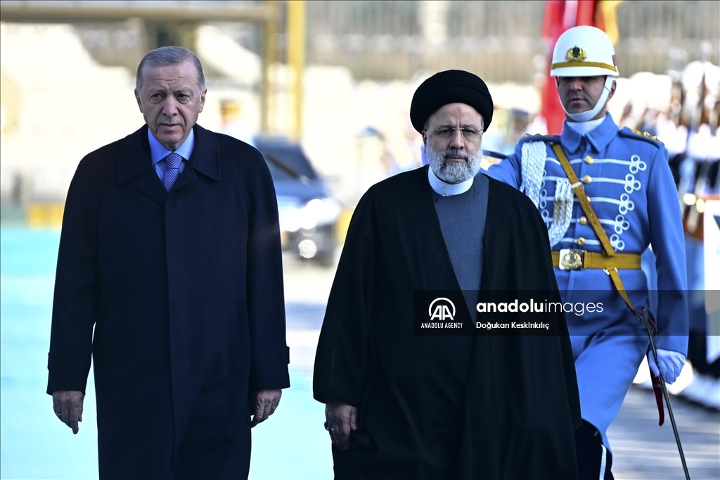استقبال رسمی اردوغان از رئیسی