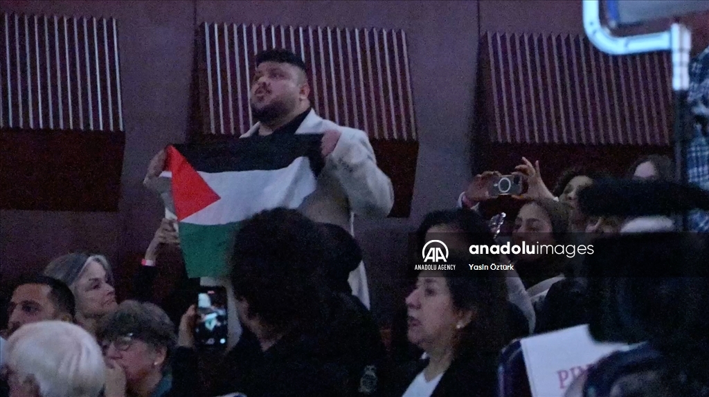 Pro-Palestine protesters interrupt Biden over a dozen times at campaign rally