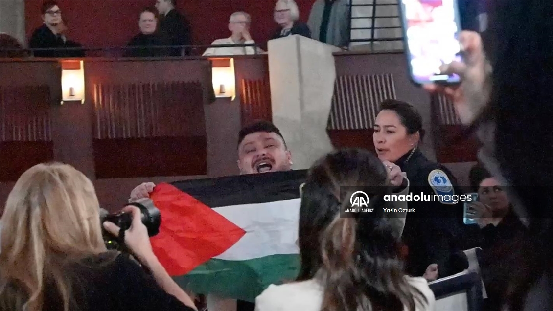 Pro-Palestine protesters interrupt Biden over a dozen times at campaign rally