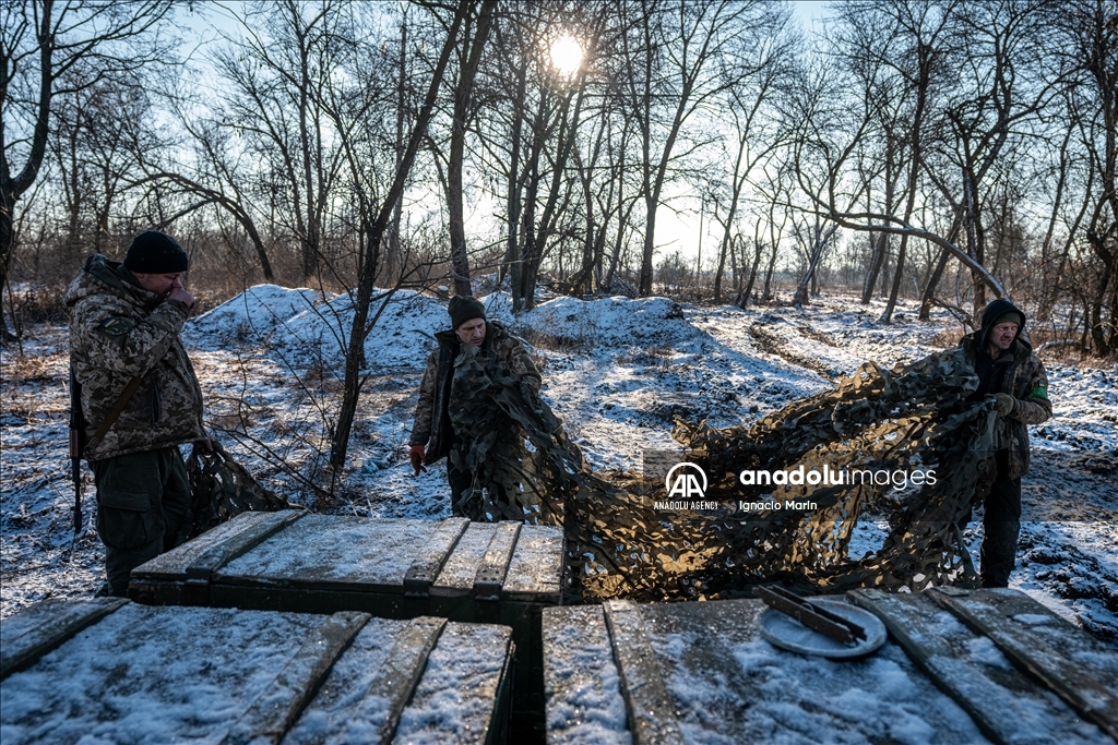 Military mobility of Ukrainian soldiers in the direction of Bakhmut