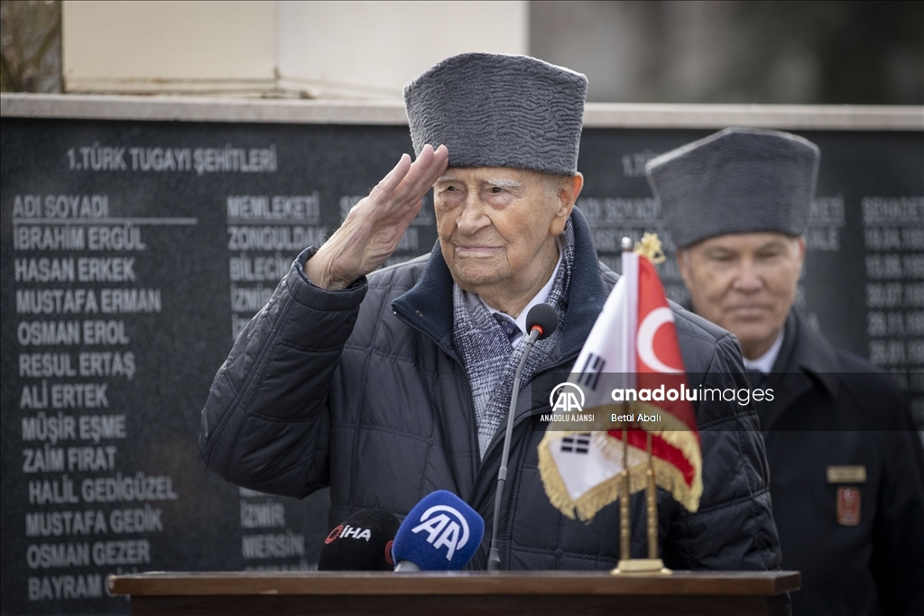 Başkentte Kore şehitleri anıldı