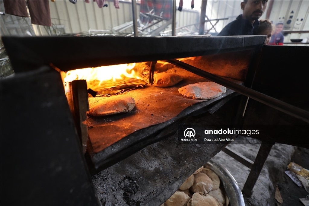 Palestinians forced to grind animal fodder to make bread due to wheat flour shortage