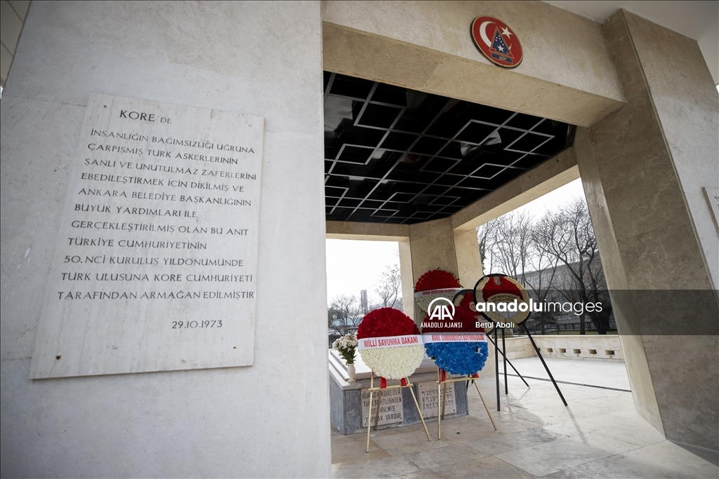 Başkentte Kore şehitleri anıldı