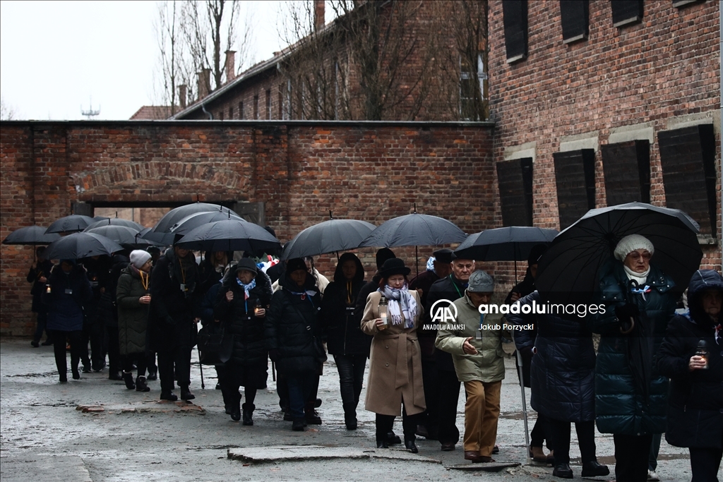 Auschwitz'de tutulanların kurtarılmasının 79. yıl dönümü