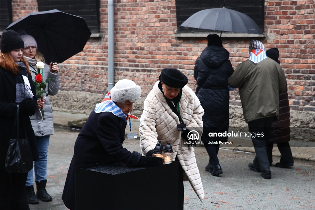 Auschwitz'de tutulanların kurtarılmasının 79. yıl dönümü