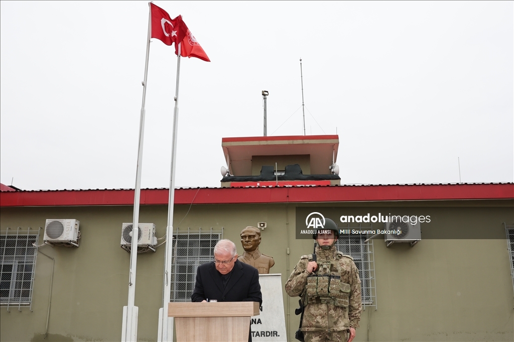 Bakan Güler, Hatay'daki Ziyaret Hudut Karakolu'nda denetlemelerde bulundu
