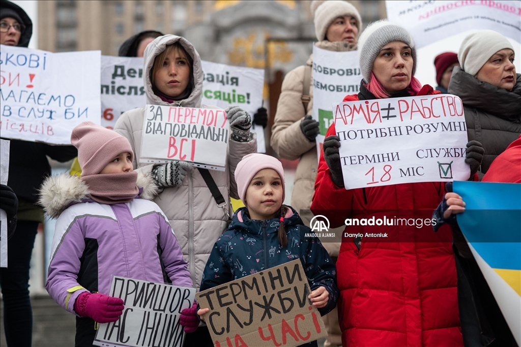 Kiev'de terhis yasasının kabulünü talep eden gösteri düzenlendi
