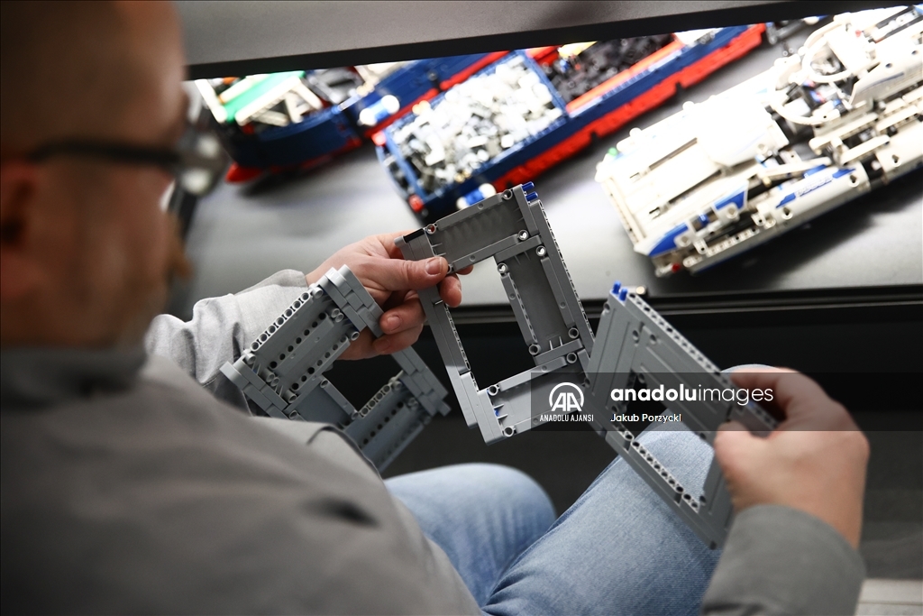 Krakow'da Dünya Lego Günü kapsamında özel Lego sergisi düzenlendi