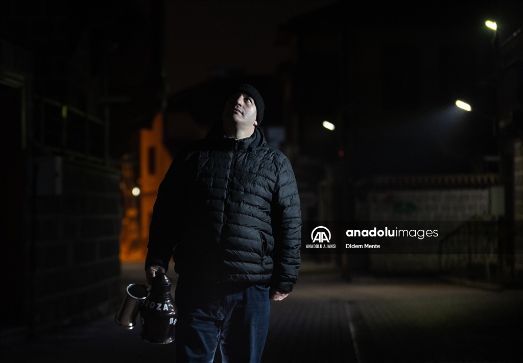 Kış gecelerinin geleneksel içeceği “Boza”