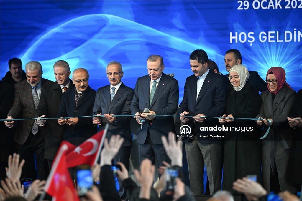 "Gayrettepe – Kağıthane Metro Hattı Açılış Töreni