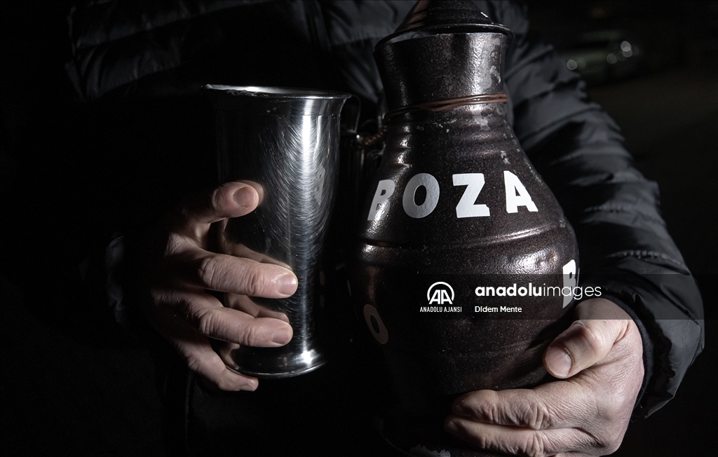 Kış gecelerinin geleneksel içeceği “Boza”