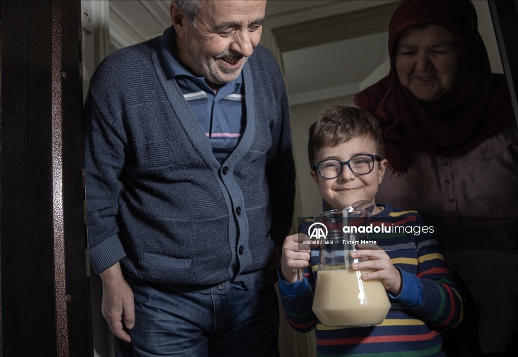 Kış gecelerinin geleneksel içeceği “Boza”