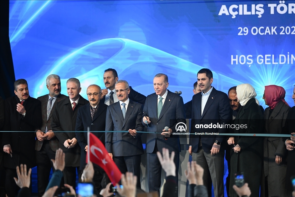 "Gayrettepe – Kağıthane Metro Hattı Açılış Töreni