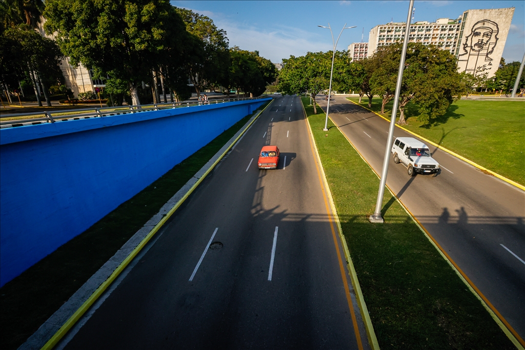 Havana'daki Küba Devrim Meydanı