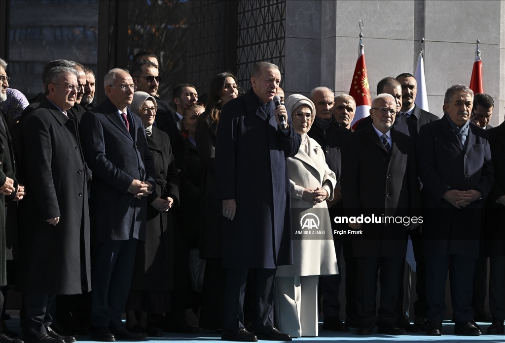 Cumhurbaşkanı Erdoğan, yeni AK Parti Kongre Merkezi'nin açılışını yaptı