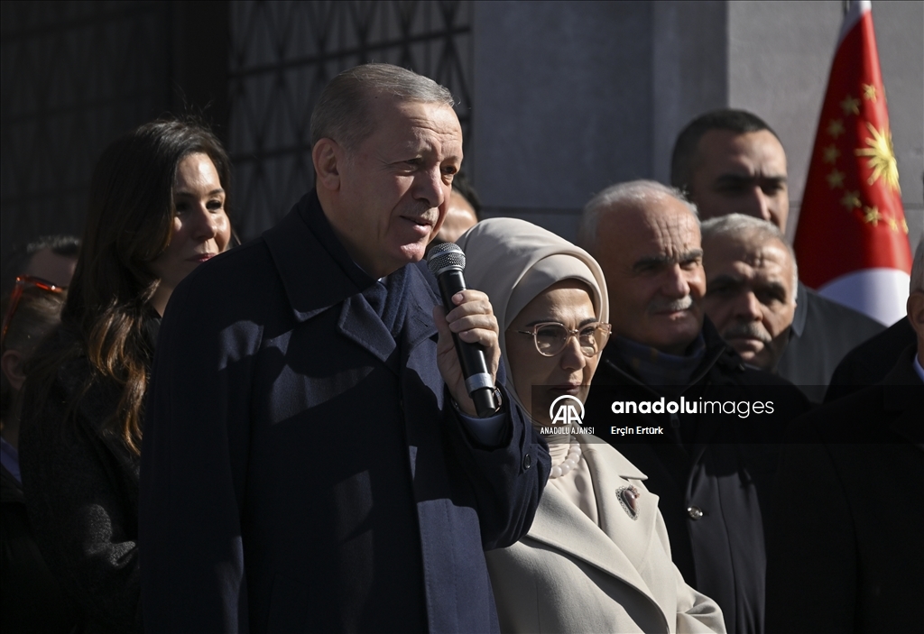 Cumhurbaşkanı Erdoğan, yeni AK Parti Kongre Merkezi'nin açılışını yaptı