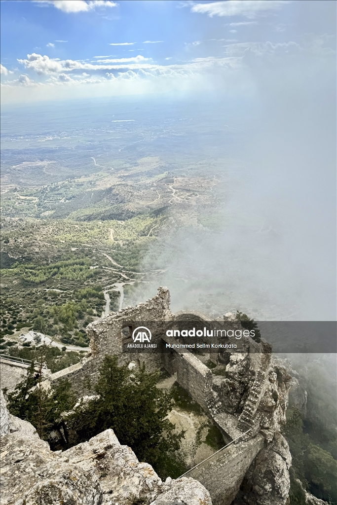 KKTC'nin “Rüzgara Boyun Eğmeyen” Buffavento Kalesi