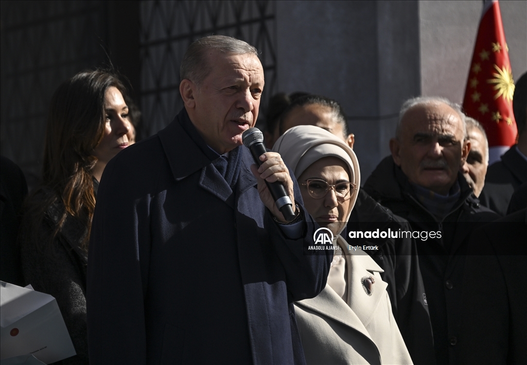 Cumhurbaşkanı Erdoğan, yeni AK Parti Kongre Merkezi'nin açılışını yaptı