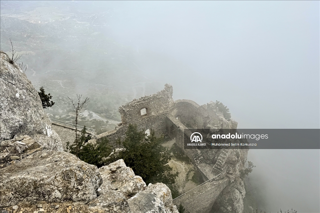 KKTC'nin “Rüzgara Boyun Eğmeyen” Buffavento Kalesi