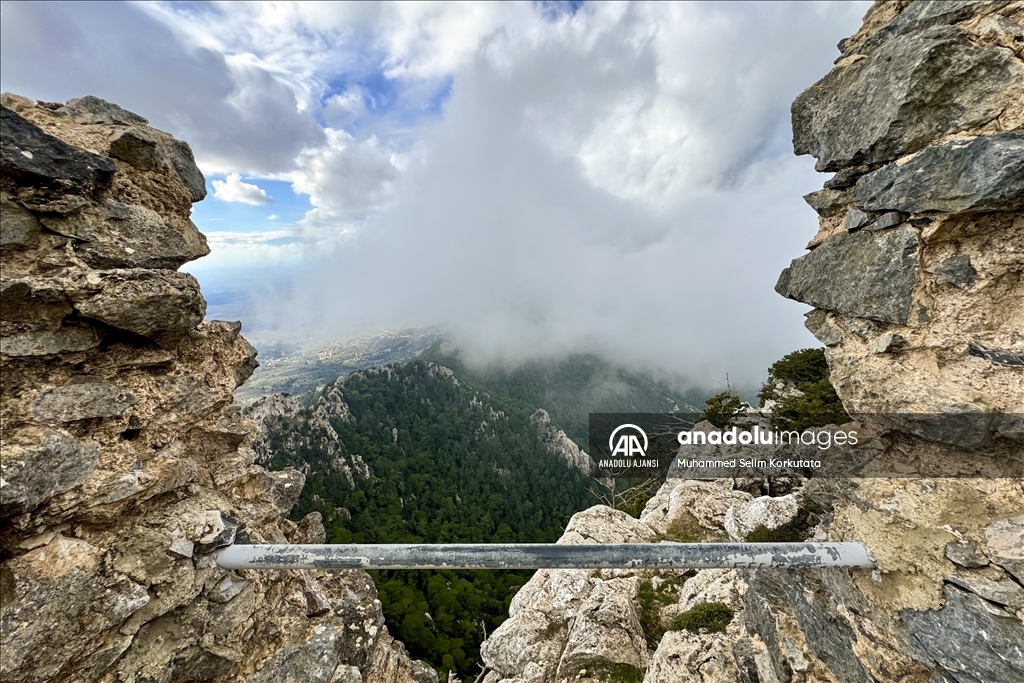 KKTC'nin “Rüzgara Boyun Eğmeyen” Buffavento Kalesi