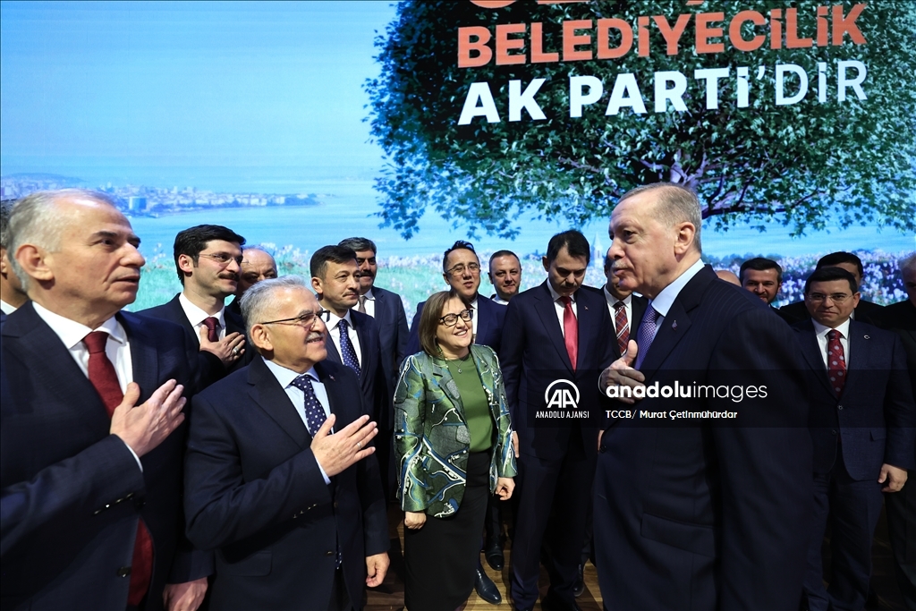 Cumhurbaşkanı Erdoğan, AK Parti Kongre Merkezi'nin açılışını yaptı