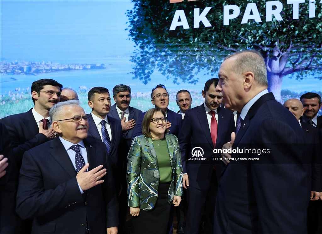 Cumhurbaşkanı Erdoğan, AK Parti Kongre Merkezi'nin açılışını yaptı