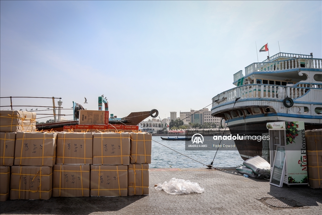 BAE'deki Dubai Creek Limanı