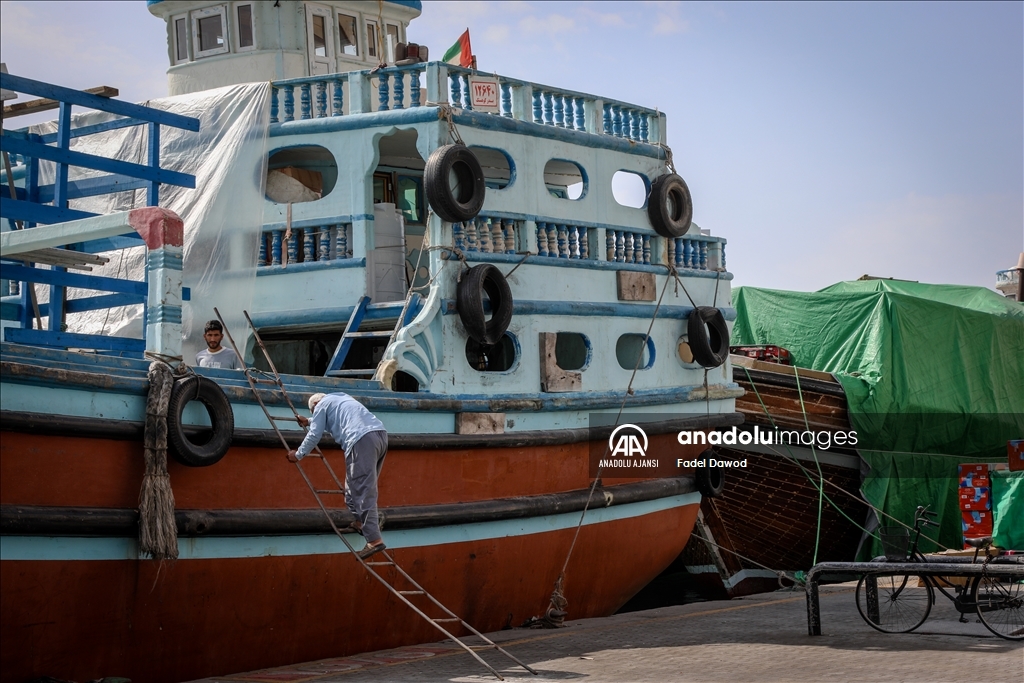 BAE'deki Dubai Creek Limanı