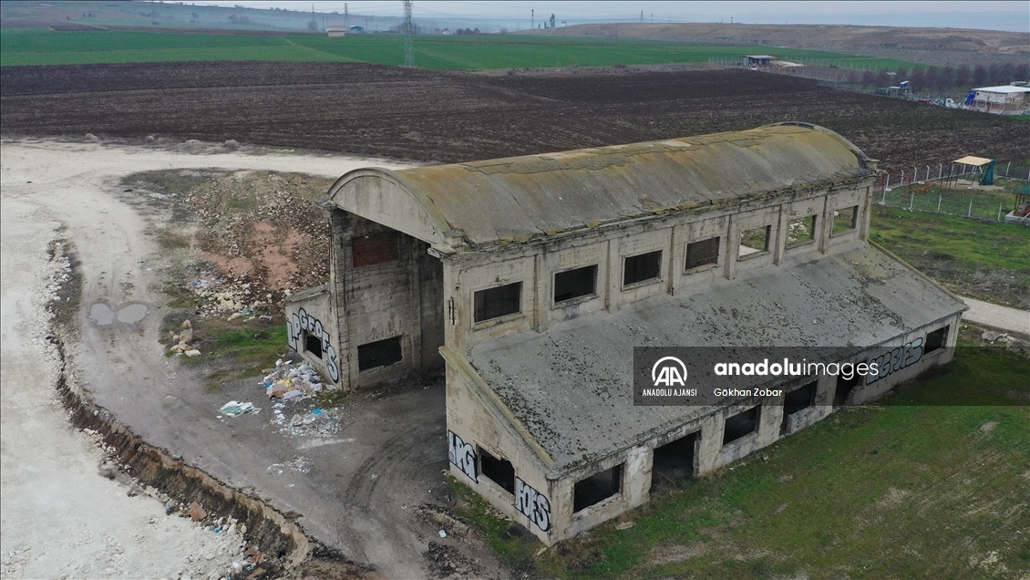 Edirne'deki tarihi Balon Hangarı restore edilecek
