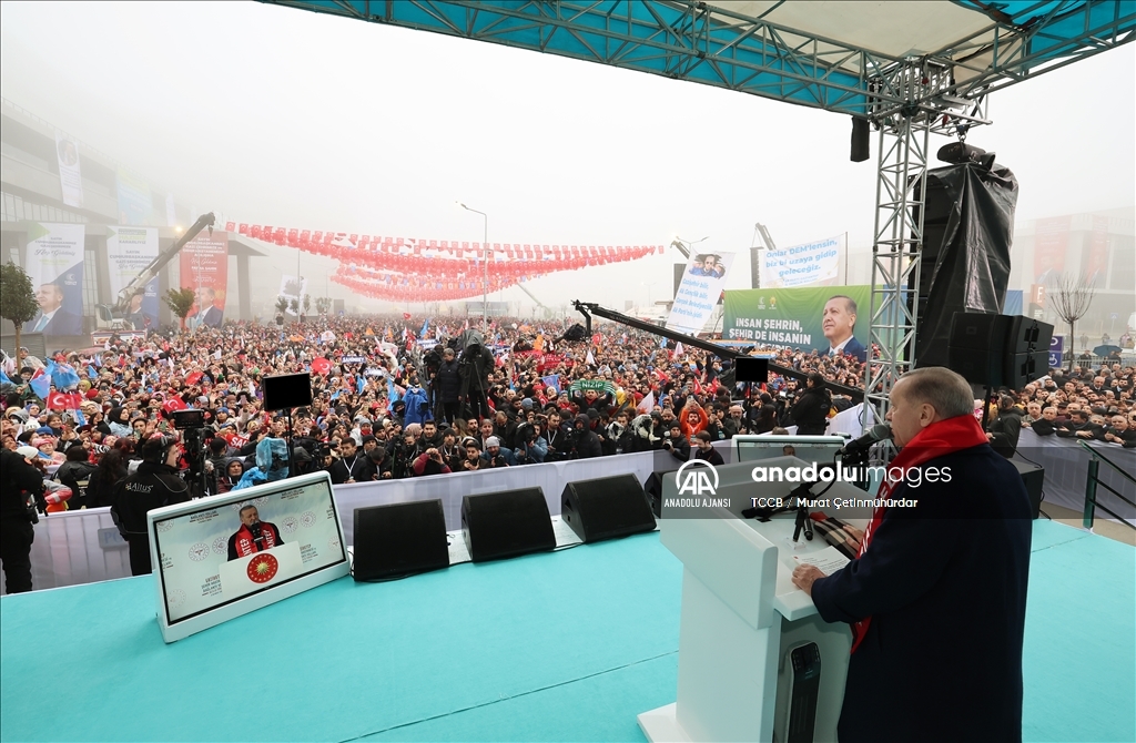 Cumhurbaşkanı Recep Tayyip Erdoğan, Gaziantep'te