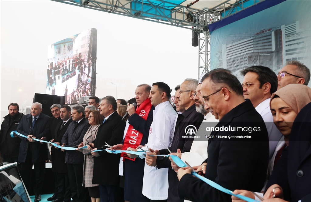 Cumhurbaşkanı Recep Tayyip Erdoğan, Gaziantep'te