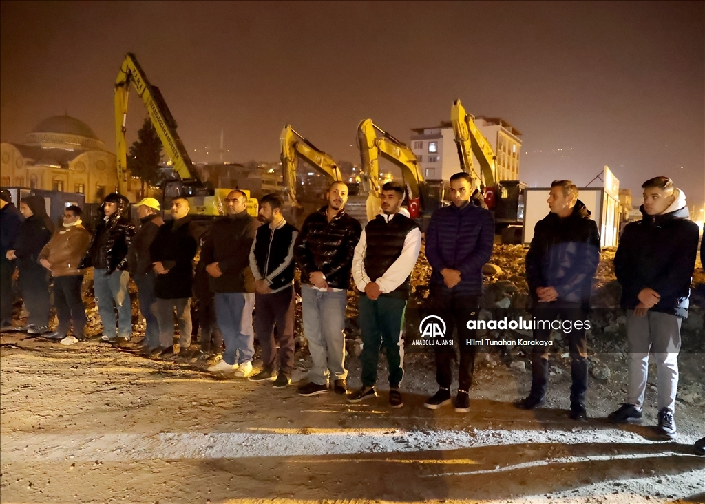 Kahramanmaraş'ta depremde hayatını kaybeden sporcular anıldı