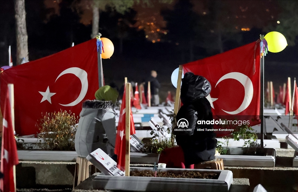 Kahramanmaraş'ta depremde yaşamını yitirenler anıldı