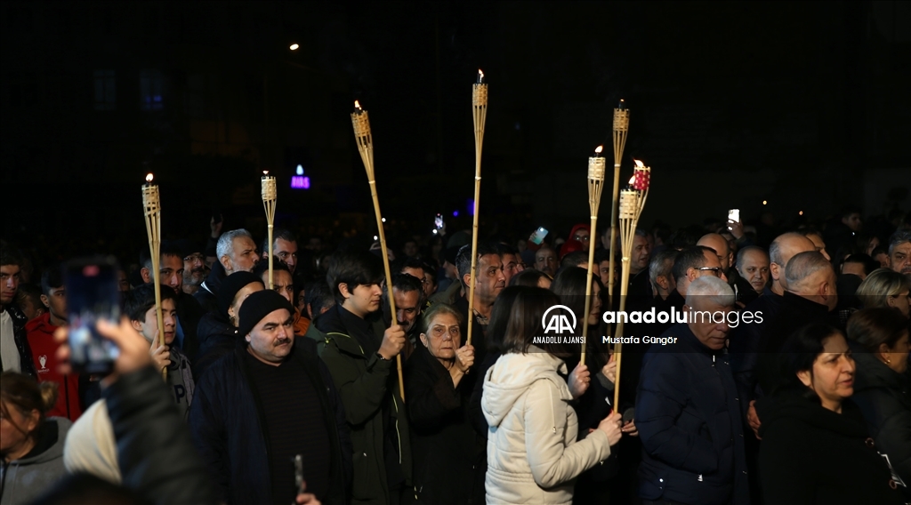 İskenderun'da 6 Şubat depremlerinde hayatını kaybedenler anıldı