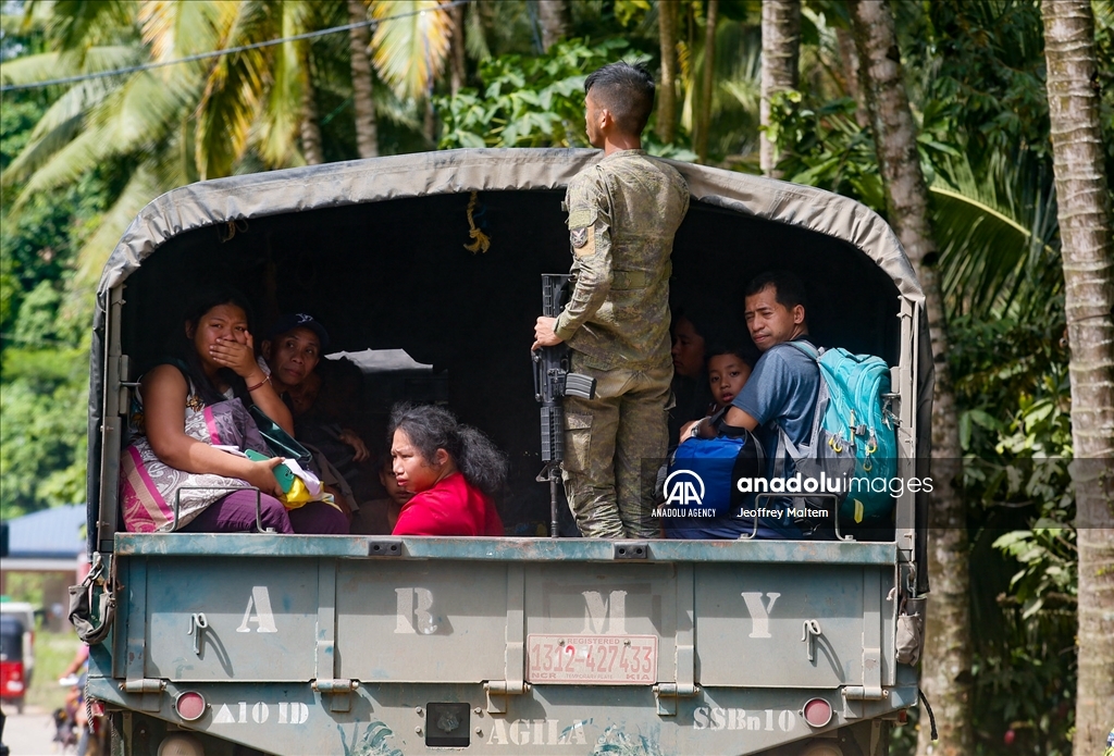 Landslide-hit village of Masara in Philippens