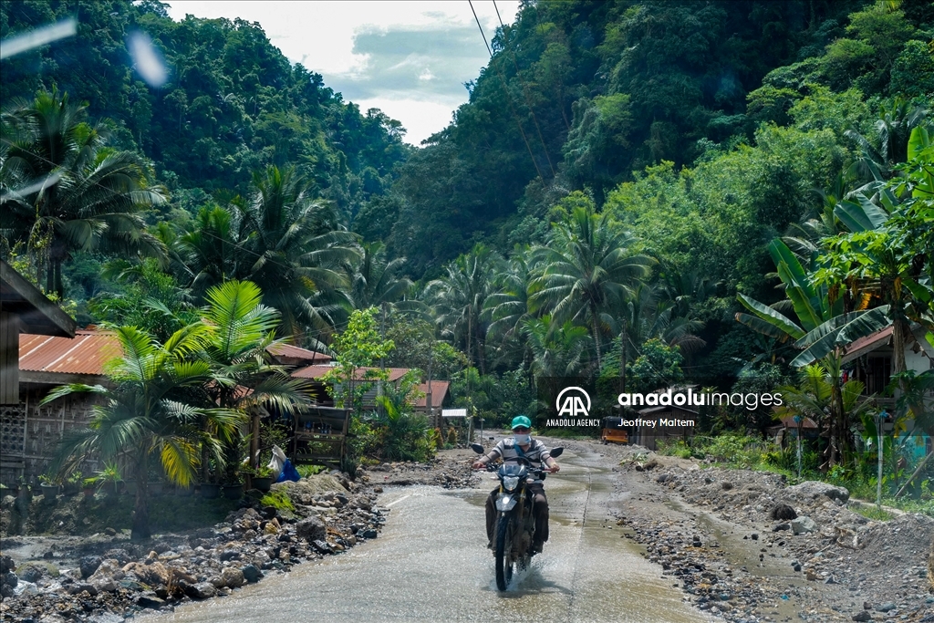 Landslide-hit village of Masara in Philippens