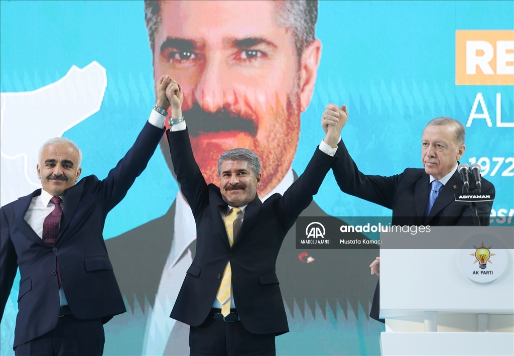 AK Parti Adıyaman İlçe Belediye Başkan Adayları Tanıtım Toplantısı