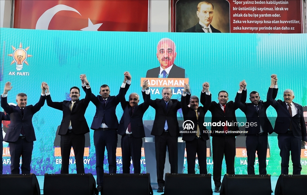 AK Parti Adıyaman İlçe Belediye Başkan Adayları Tanıtım Toplantısı