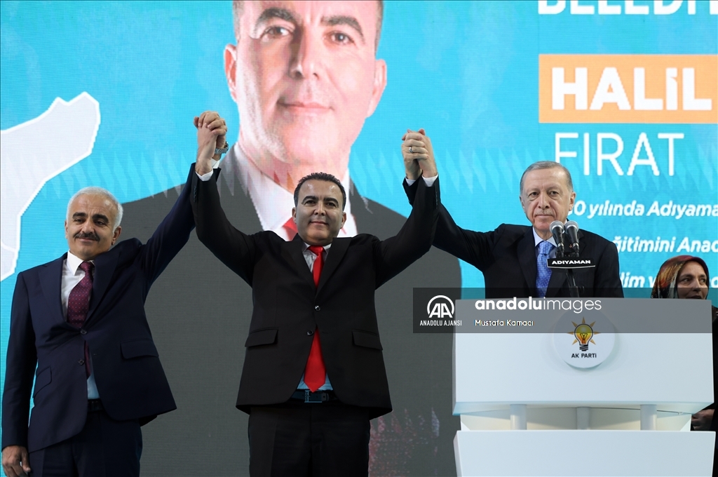 AK Parti Adıyaman İlçe Belediye Başkan Adayları Tanıtım Toplantısı