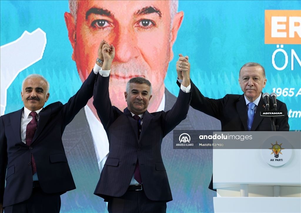 AK Parti Adıyaman İlçe Belediye Başkan Adayları Tanıtım Toplantısı