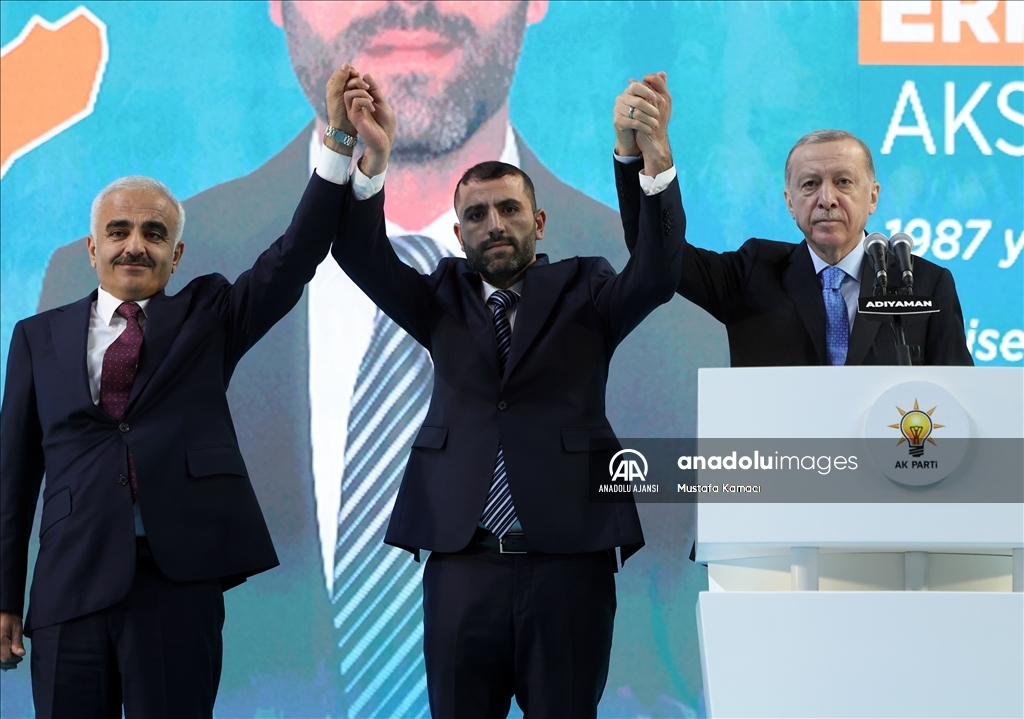 AK Parti Adıyaman İlçe Belediye Başkan Adayları Tanıtım Toplantısı