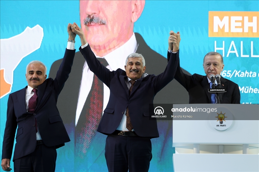 AK Parti Adıyaman İlçe Belediye Başkan Adayları Tanıtım Toplantısı