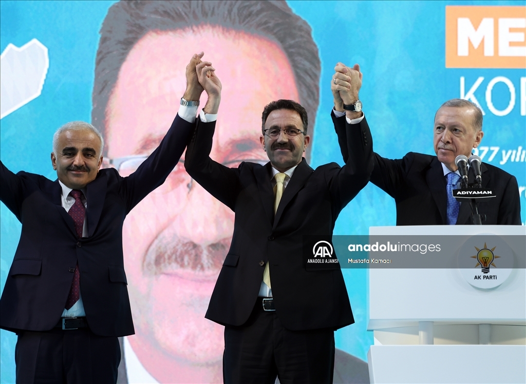 AK Parti Adıyaman İlçe Belediye Başkan Adayları Tanıtım Toplantısı
