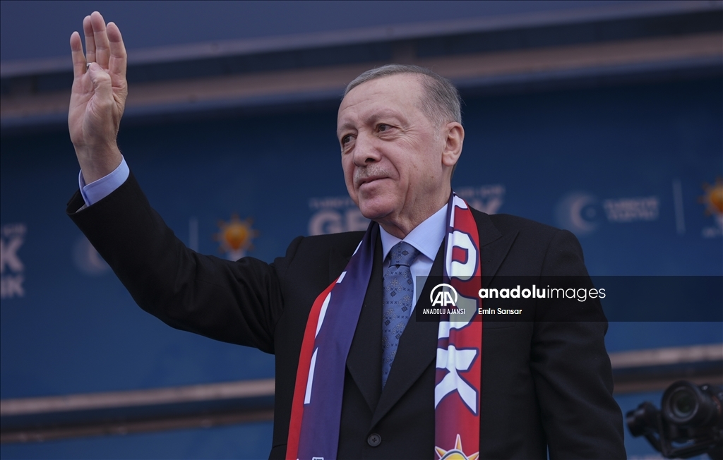 Cumhurbaşkanı ve AK Parti Genel Başkanı Erdoğan, Zonguldak mitinginde konuştu