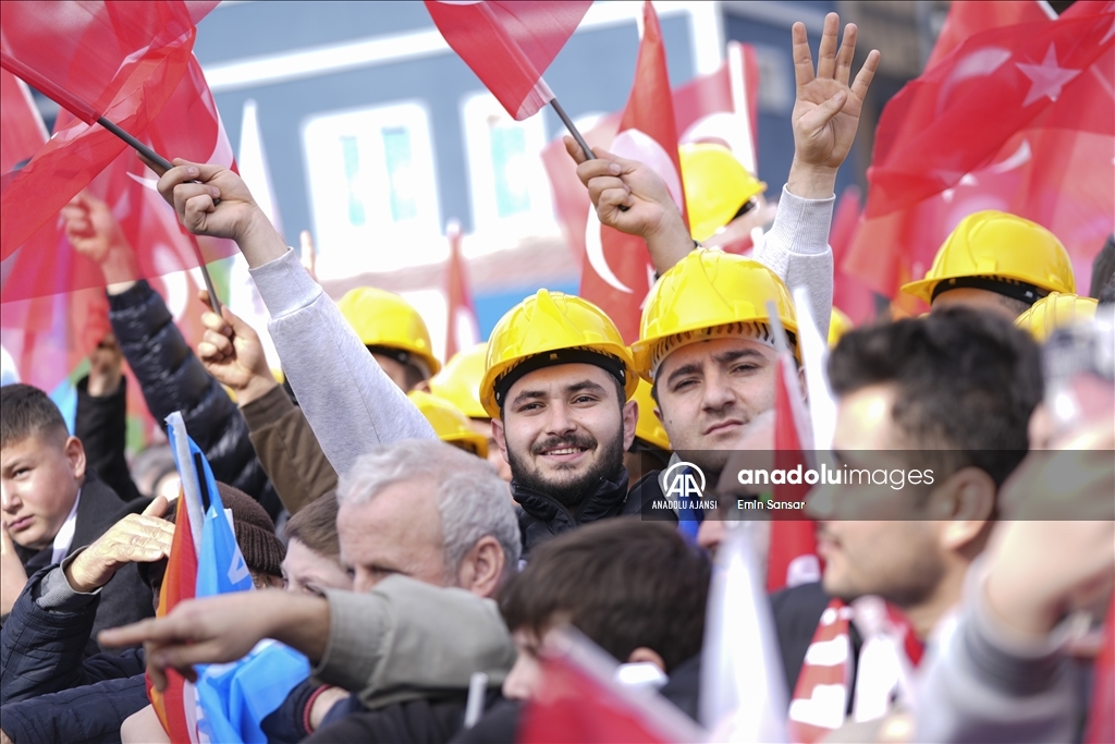 Cumhurbaşkanı ve AK Parti Genel Başkanı Erdoğan, Zonguldak mitinginde konuştu