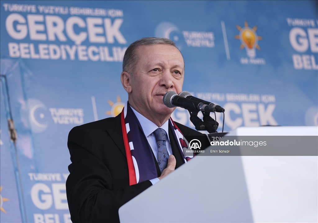 Cumhurbaşkanı ve AK Parti Genel Başkanı Erdoğan, Zonguldak mitinginde konuştu