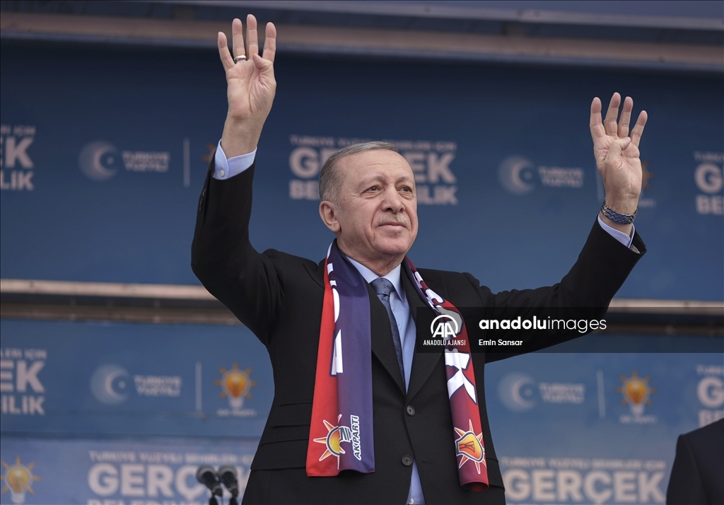 Cumhurbaşkanı ve AK Parti Genel Başkanı Erdoğan, Zonguldak mitinginde konuştu