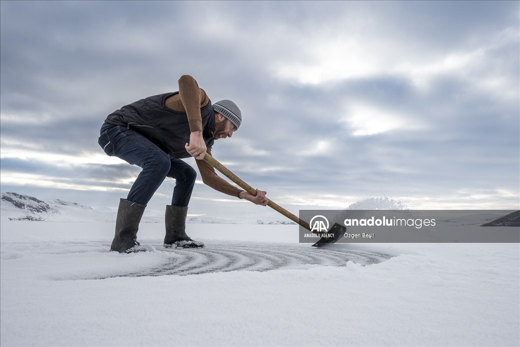 الشرق التركي.. صيد السمك على "طريقة الإسكيمو"