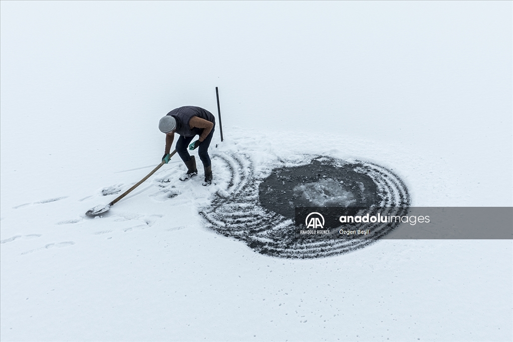 الشرق التركي.. صيد السمك على "طريقة الإسكيمو"