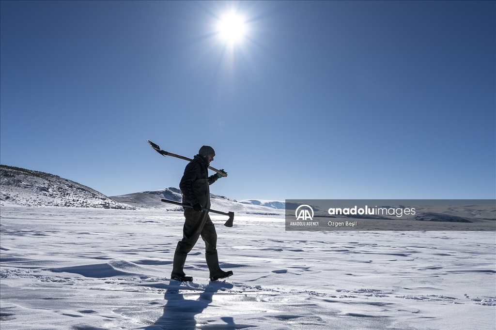 الشرق التركي.. صيد السمك على "طريقة الإسكيمو"